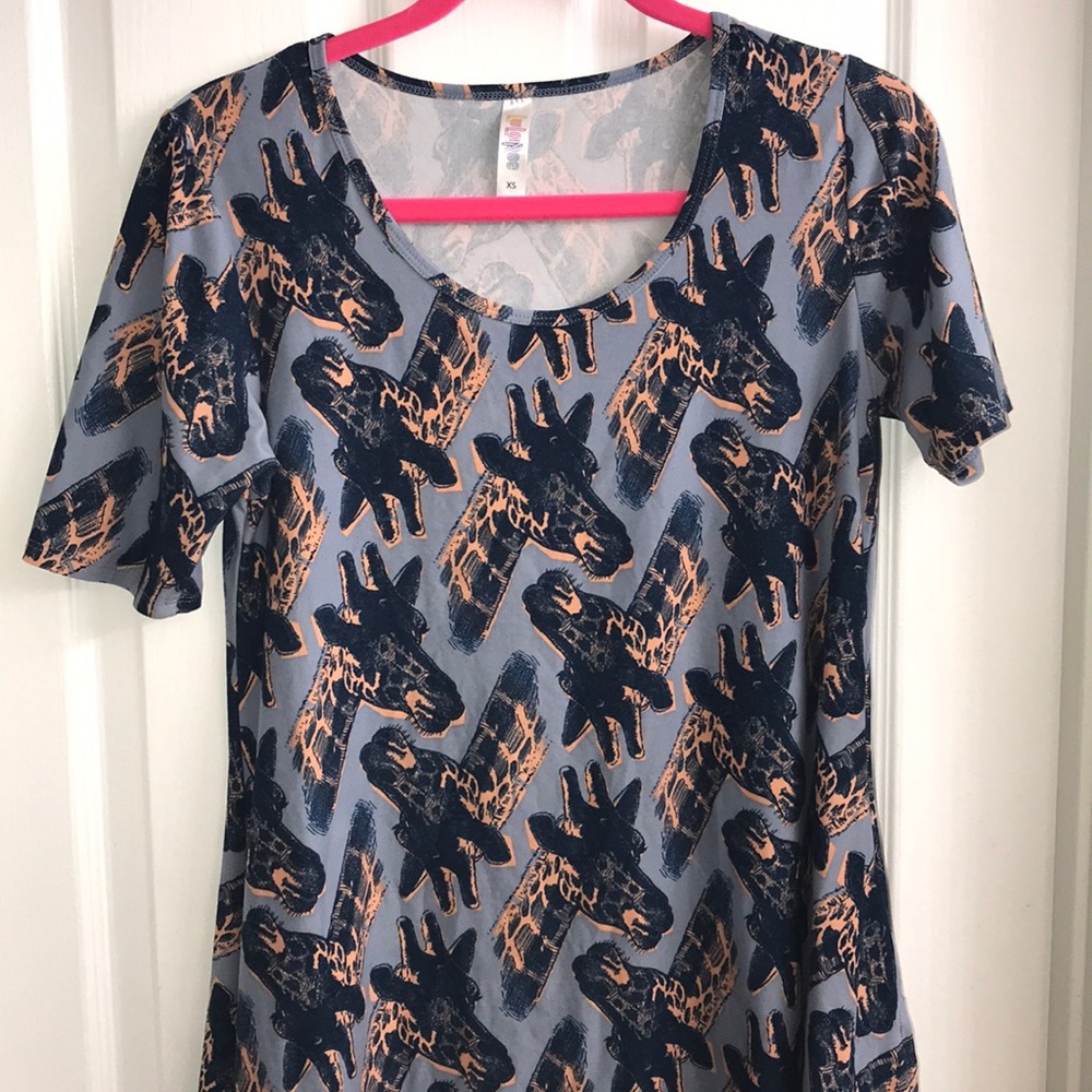 Giraffe Print Perfect Tee